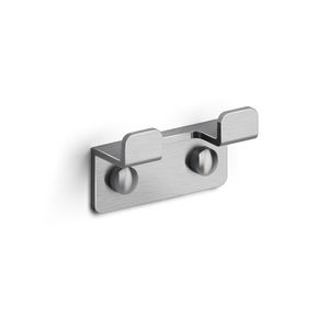 Fold dubbele haak RVS geborsteld