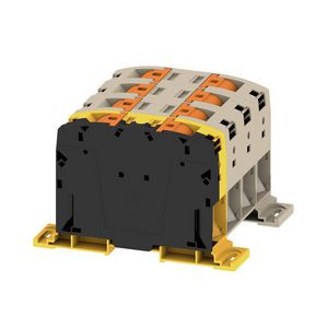 Doorvoer terminal blok PUSH IN d. beige 150mm2 309 A