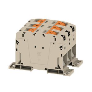 Doorvoer terminal blok PUSH IN d. beige 150mm2 309 A