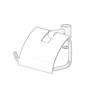 Houder 144x98x135mm chr