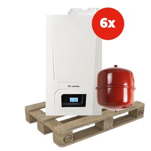 KPW pallet 6st. CV-ketel Avanta Ace 35C CW5 con. 60/100 + aansluitpakket 18L