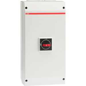 Lastscheider 4P 125A 2xM50+M16 zwarte knop