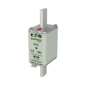Zekering laagsp. 80A AC 690V NH1 aM dubbele melder VVE=3