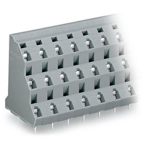 3-etage printklem 2,5mm² raster 10mm grijs 737-752 VVE=64