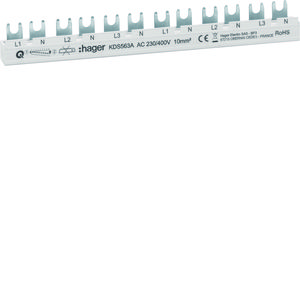 12mod kamrail 63 A 1p+N / 1p+N / 1p+N / 1p+N / 1p+N / 1p+N