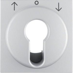 Centraalplaat sleutelcilinder jaloezie bediening berker S.1/B.3/B.7 alulook