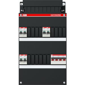 Groepenkast 3-fase 1 HS 40A 4P 6 RCBO B16 30 mA