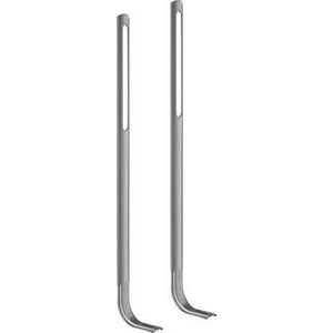 Montageset 515x80x6 staal/verzinkt