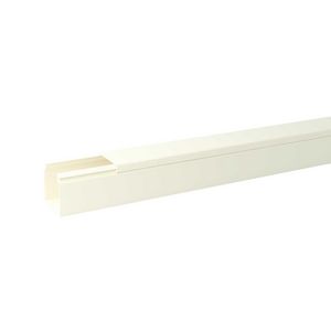Lengte a 2m. Leidingkanaal KK 40x40 kabelkoker creme