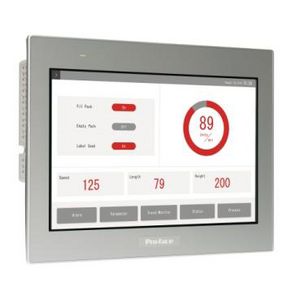 12"W touch panel display 2Ethernet USB host 24VDC