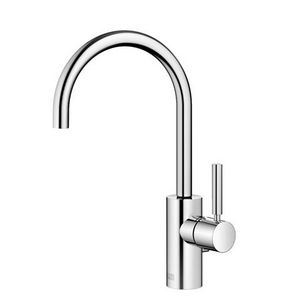 META 1-hendel wastafelmengkraan m afvoergar. platina mat 33560661-06