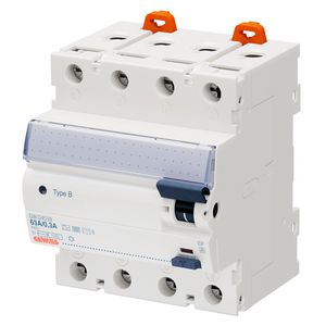 AARDLEKSCHAKELAAR 4P 63A 300Ma PULSBESTENDIG B-TYPE 4MOD.I