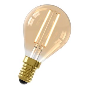 LED-lamp Warm Filament G45 E14 DIM 3.5W 25W 250lm 2100K goud