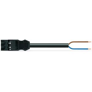 Geconf.aansluitkabel Eca Steker/open einde 771-5001/185-000
