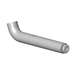 Uitloop douchegarnituur Gietbuis 31x191x50mm Champagne