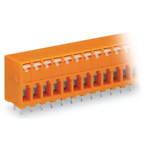 Printklem Drukknop 2,5mm² oranje 741-202 VVE=100