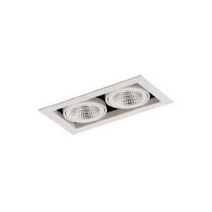 Downlight ring vierkant 140(130)mm 2-voudig w 42200190