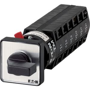 Omschakelaar 1 cont.2 10A frontplaat:1-2 60gr. vast 1gats