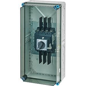 Vermogensschakelaark. 250A 4 P. BM3 300x600mm +PE klem