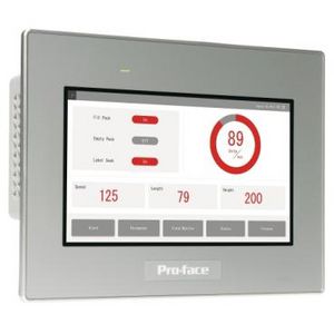 7"W touch panel display 2Ethernet USB host 24VDC