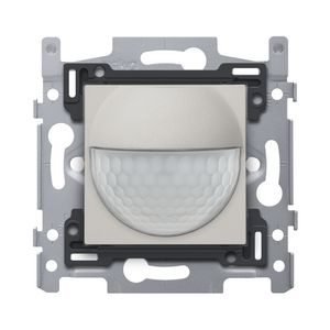 Bewegingsmelder 230V 8m 180° wanddetector inb.doos l.grey