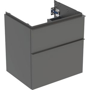iCon wastafelonderkast 2x la 60cm lava mat / greep lava mat