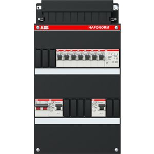 Groepenkast 7 groepen achter 2x 30mA + T + HS 1-fase