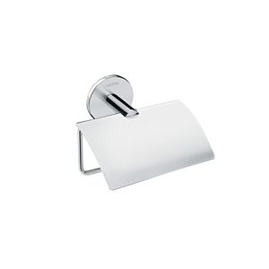 CANA TOILET PAPER HOLDER WITH COVER CHROME