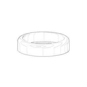Bevestiging v. geurafsluiter 1 1/4" Champagne (22kt Goud)