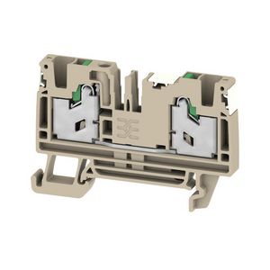 Doorvoer bl. SNAP IN d. beige 4mm2 32 A 1000 V VVE=50