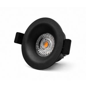 Spot camini 8W Ø82mm CTA zwart dimbaar ex. driver