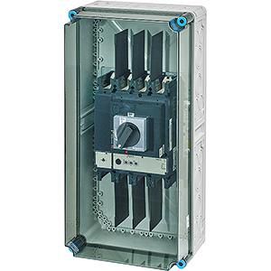 Vermogensschakelaark. 400A 4 P. BM3 300x600mm +PE klem