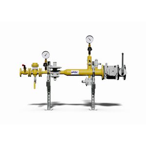 Gasstraat Pi=8bar Pu=100mbar G100 LD (Q=160m³/h)