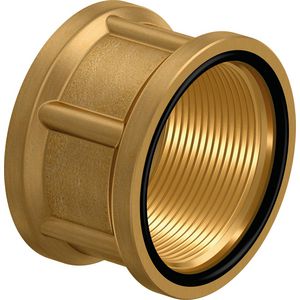 Rechte koppeling Wipex met o-ring DN25-32 1x1" bn.