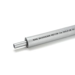 Rol a 25m. kunststof buis RAUTITAN Flex 25x3,5mm + isolatie 13mm