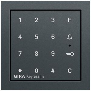 Gira Keyless In codeklaviermod. System 70 antracit(gel.)