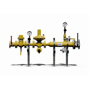 Gasstraat Pi=8bar Pu=30mbar Q=700m³/h