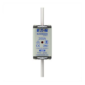 Zekering laagsp. 200A AC 400V NH02 gL/gG dubbele mel VVE=3