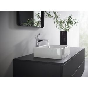 Focus 1-hendel wastafelmengkraan chroom comfortzone 190