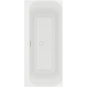 Rechthoekig bad Loop & Friends Duo 170x75cm Stone White UBA170LSF2V-RW