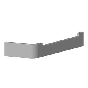 Houder toiletrolhouder Stang 203X35X70mm-LG gebor