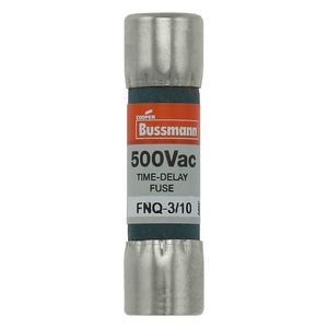 Zekering laagsp. 0.3A AC 500V 10x38 13⁄32x1-1⁄2 inc VVE=10