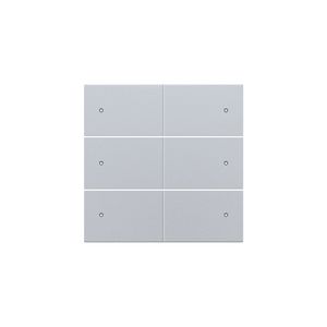 Afwerkingsset 6-voudige pot.vrij knop 24V Led sterling