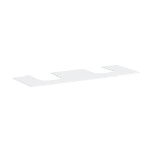 Console 1570x550mm met 2 uitsparingen.en countertopXevolos E 54211700