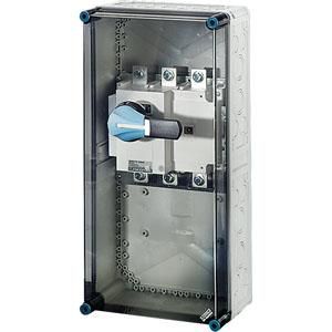 Lastschakelaark. 400A 3 P. BM3 300x600mm +PE/Nul klem
