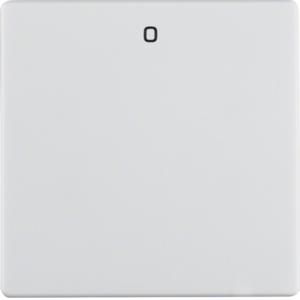 Wip met opdruk 0 berker Q.1/Q.3/Q.7 polarwit