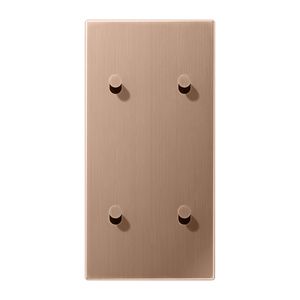 Afdek.LS1912 brons vert.2+2 hevel kegel