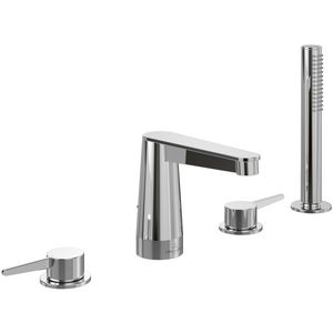 Viergats bandrandkraan Conum Chrome