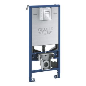 RAPID SLX closetelement 3-6l 1130mm tbv douche-wc incl. wandankers + bedienpaneel Skate Cosmo chroom