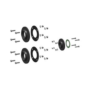 Lasflens set DN100 a/r + gas dn 65